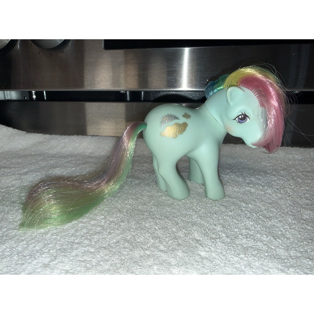 My Little Pony Sunlight G1 MLP 1983 Vintage Rainbow Pony Glitter Cloud Hasbro